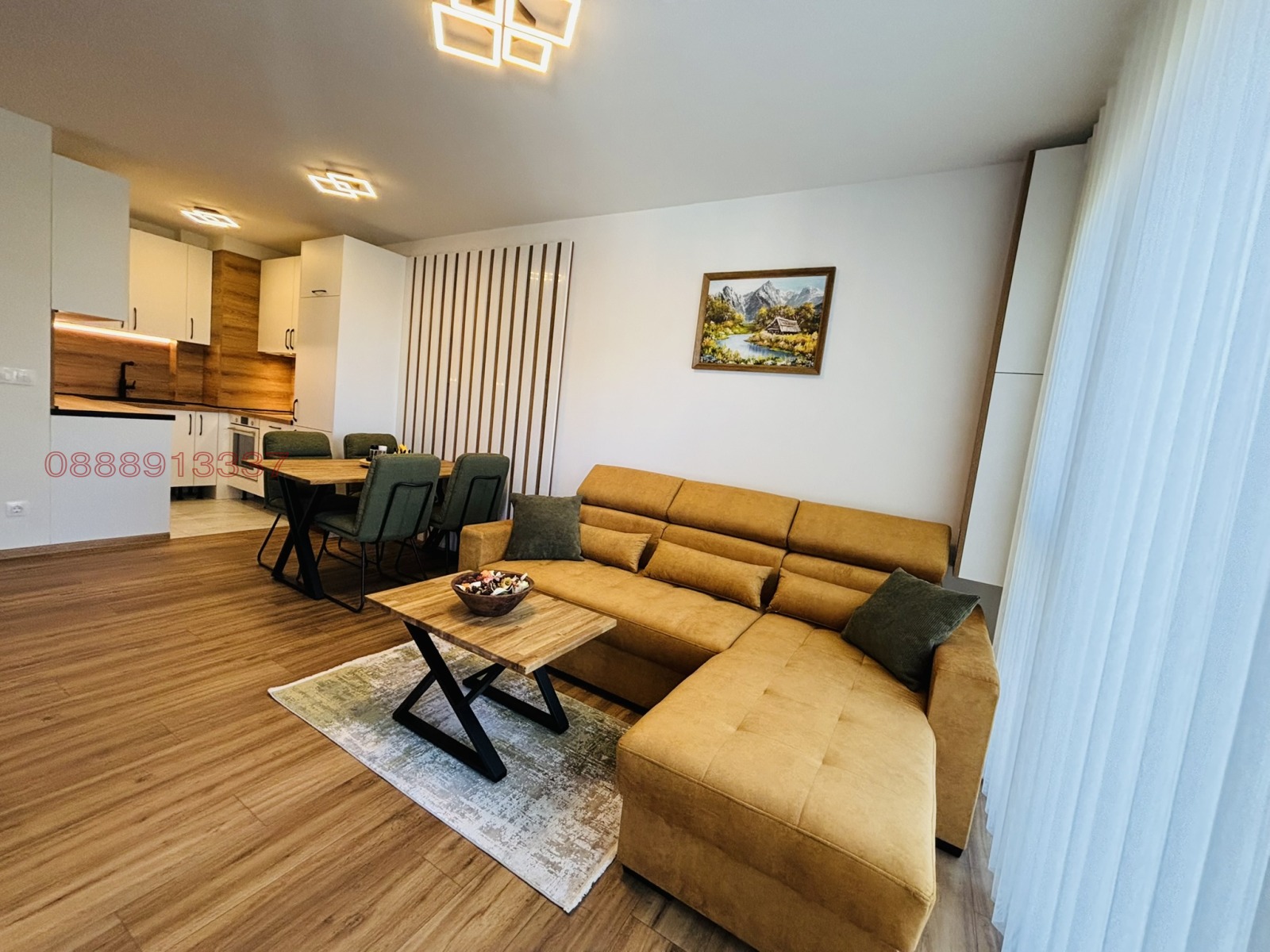 Дава под наем 2-СТАЕН, гр. София, Малинова долина, снимка 2 - Апартаменти - 53684716