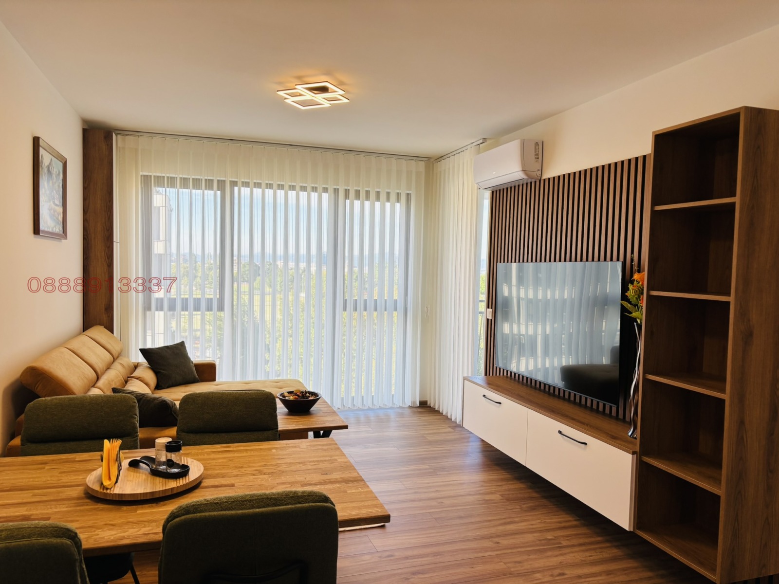 Дава под наем 2-СТАЕН, гр. София, Малинова долина, снимка 3 - Апартаменти - 53684716