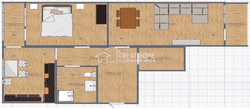Дава под наем 3-СТАЕН, гр. Търговище, Запад 1, снимка 10 - Апартаменти - 52536190