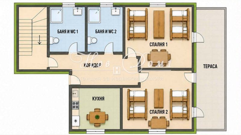 Дава под наем 3-СТАЕН, гр. София, Център, снимка 3 - Апартаменти - 55524247