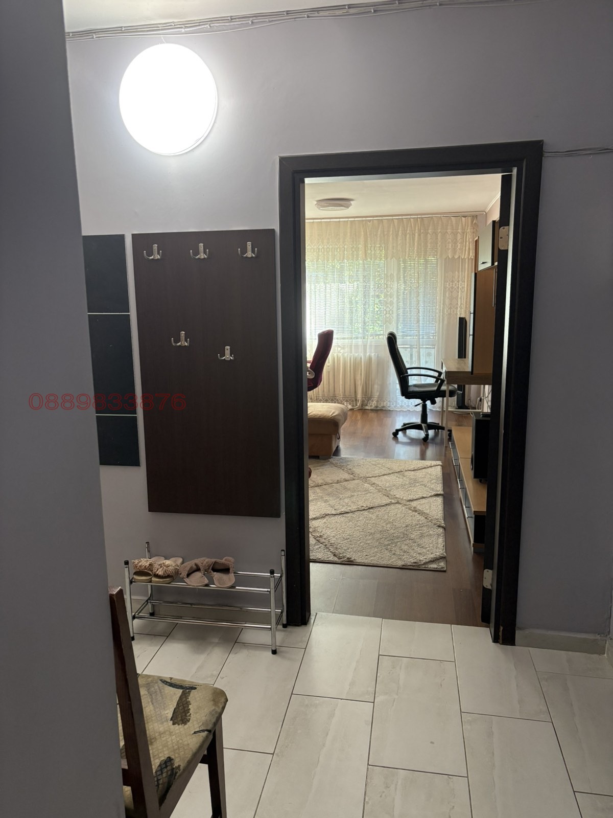Дава под наем 3-СТАЕН, гр. София, Мусагеница, снимка 2 - Апартаменти - 56074084