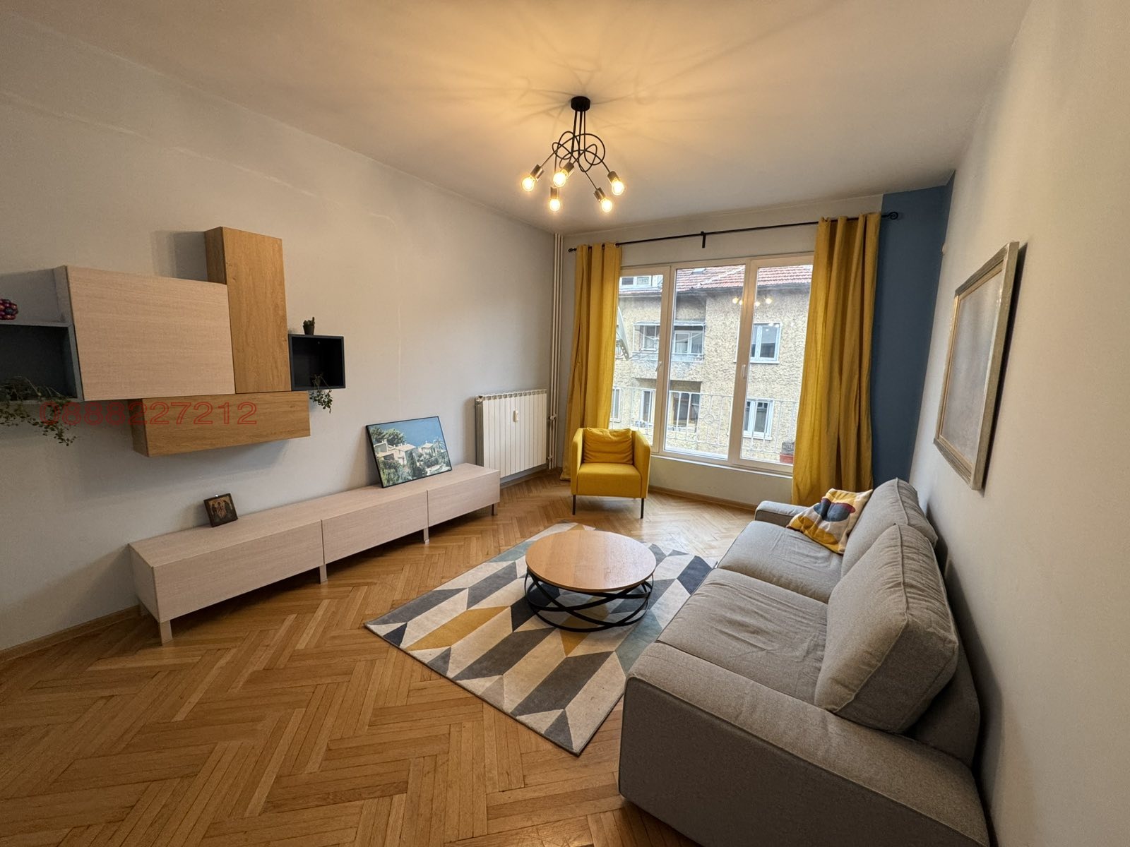 Дава под наем 3-СТАЕН, гр. София, Център, снимка 2 - Апартаменти - 54352441