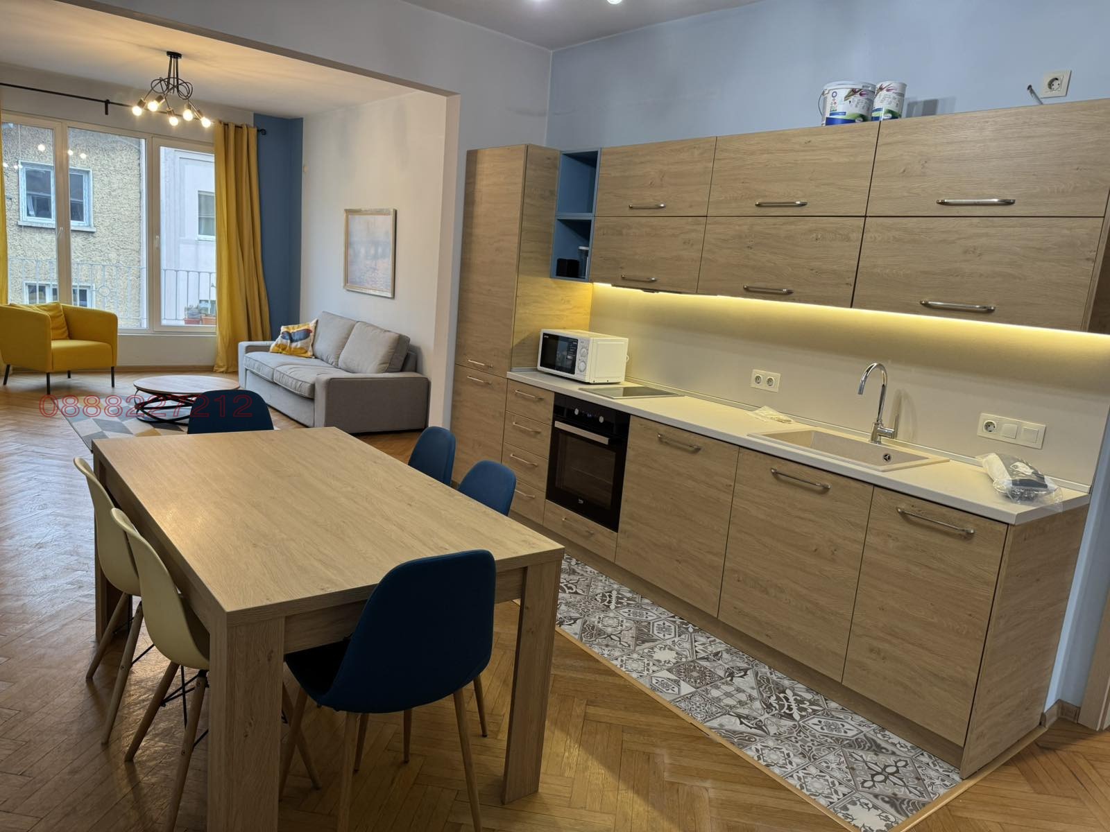 Дава под наем 3-СТАЕН, гр. София, Център, снимка 3 - Апартаменти - 54352441