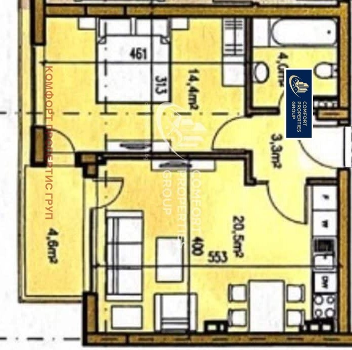 Para alugar  1 quarto Sofia , Liulin 2 , 76 m² | 93442148 - imagem [15]