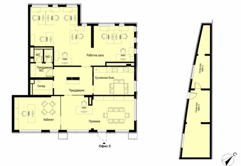 Дава под наем ОФИС, гр. София, Бояна, снимка 12 - Офиси - 52157676