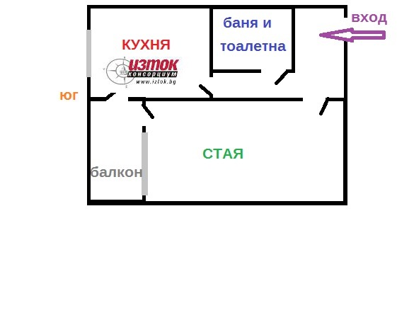 Дава под наем 2-СТАЕН, гр. София, Левски В, снимка 13 - Апартаменти - 56234441