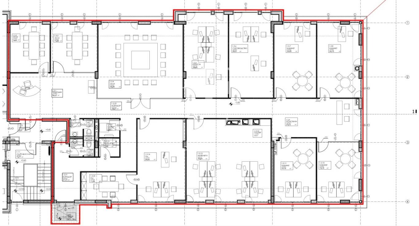 Дава под Наем ОФИС | Imot.bg — изображение 2