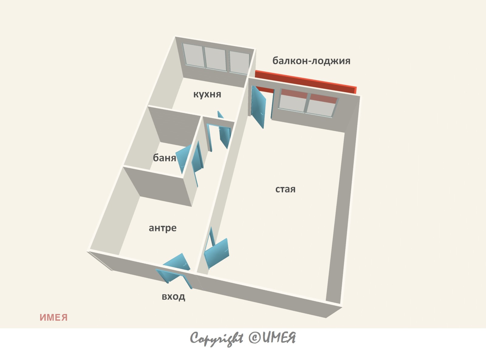 Дава под наем 1-СТАЕН, гр. София, Център, снимка 9 - Апартаменти - 56164864