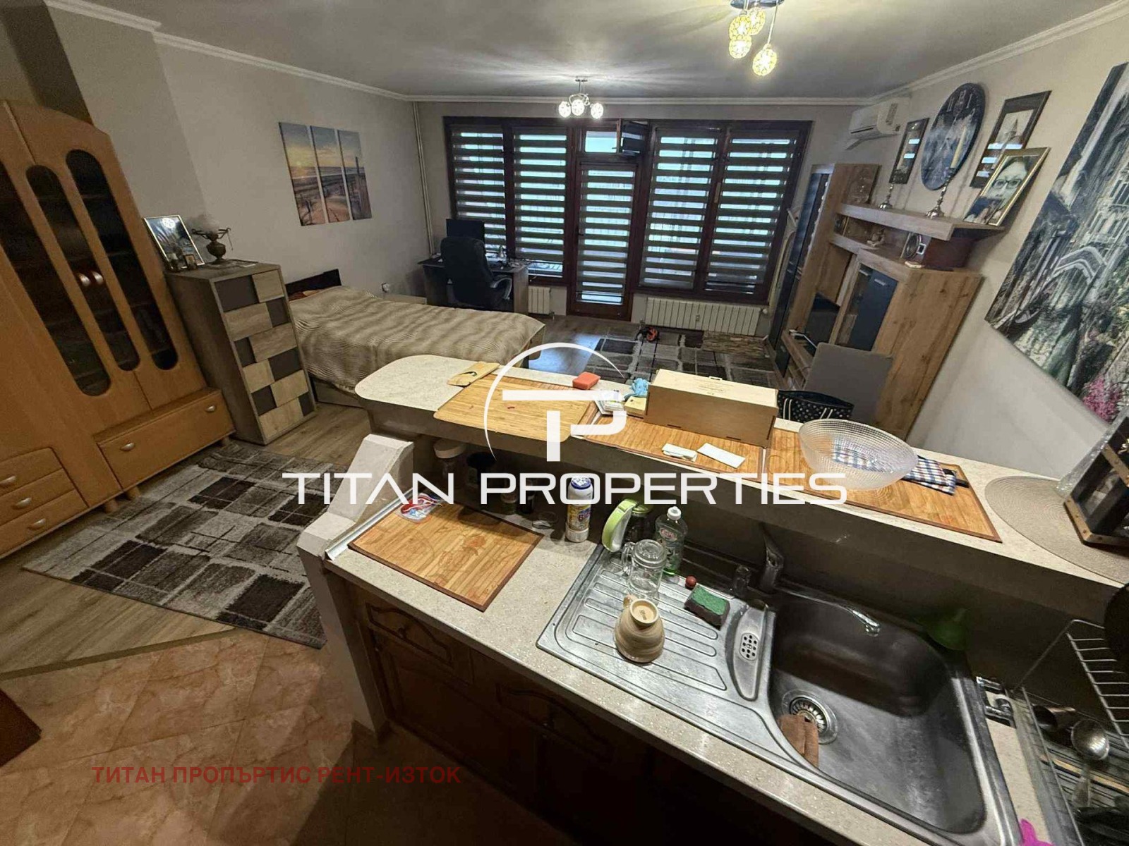 Дава под наем 1-СТАЕН, гр. Бургас, Лазур, снимка 2 - Апартаменти - 53335542