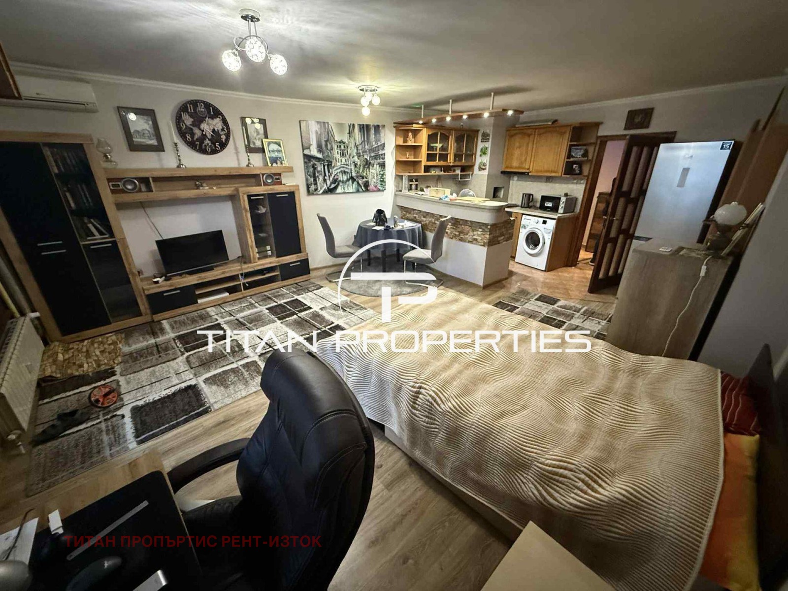 Дава под наем 1-СТАЕН, гр. Бургас, Лазур