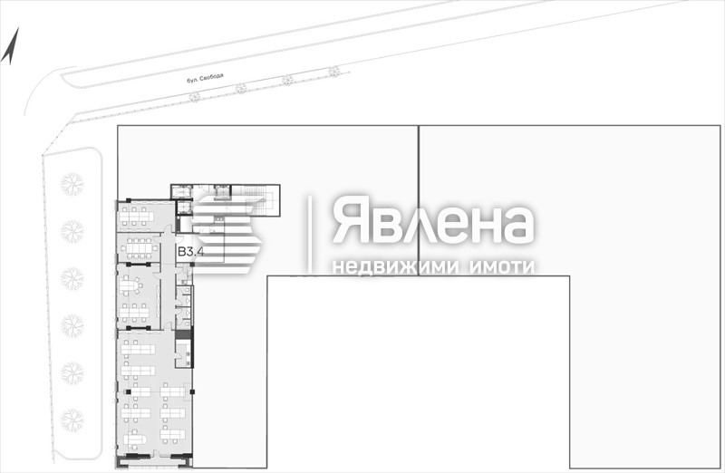 Дава под наем ОФИС, гр. Пловдив, Христо Смирненски, снимка 6 - Офиси - 52832358