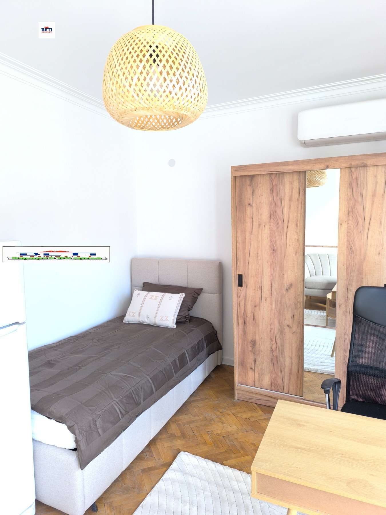 Дава под наем СТАЯ, гр. София, Оборище, снимка 2 - Стаи под наем - 53708929