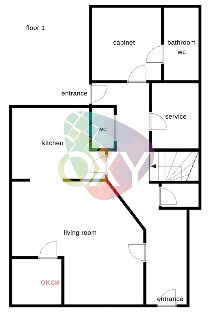 Vuokrattavana  Talo Sofia , v.z.Simeonovo - Dragalevtsi , 350 neliömetriä | 80837166 - kuva [8]