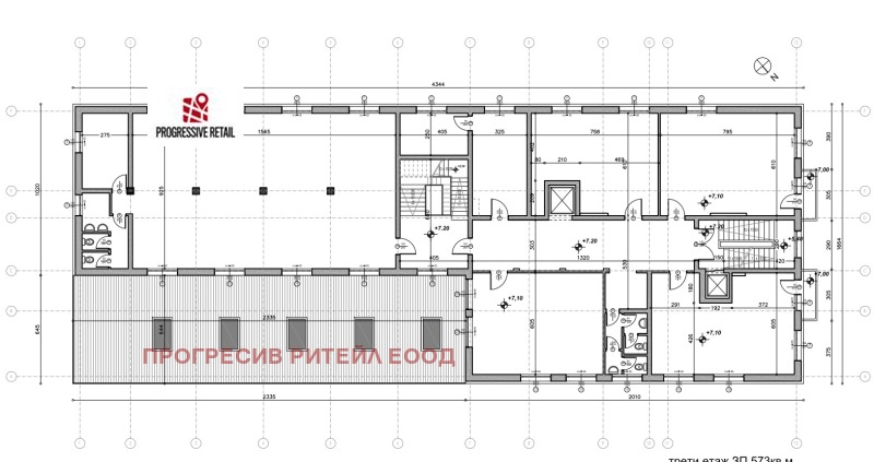 Te huur  Kantoor Sofia , Tsentar , 560 m² | 81034649 - afbeelding [2]