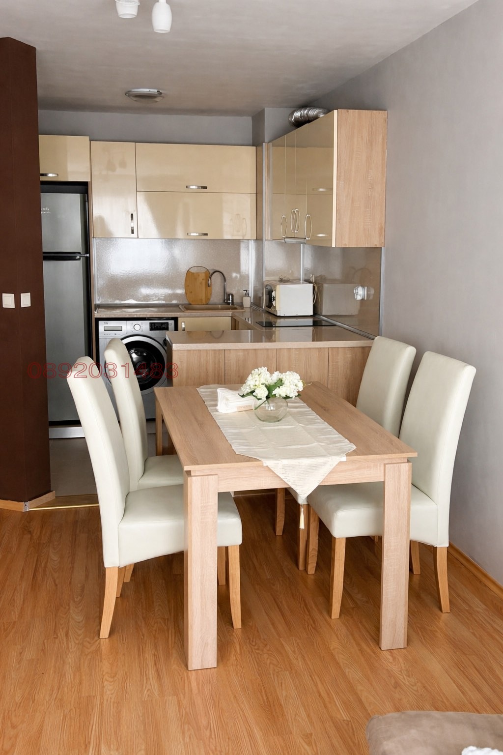 Дава под наем 3-СТАЕН, гр. София, Борово, снимка 2 - Апартаменти - 54020314