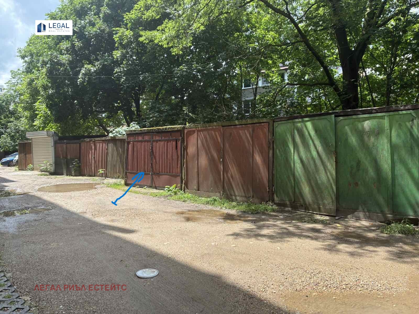 Дава под наем ГАРАЖ, ПАРКОМЯСТО, гр. София, Лозенец, снимка 2 - Гаражи и паркоместа - 54744321