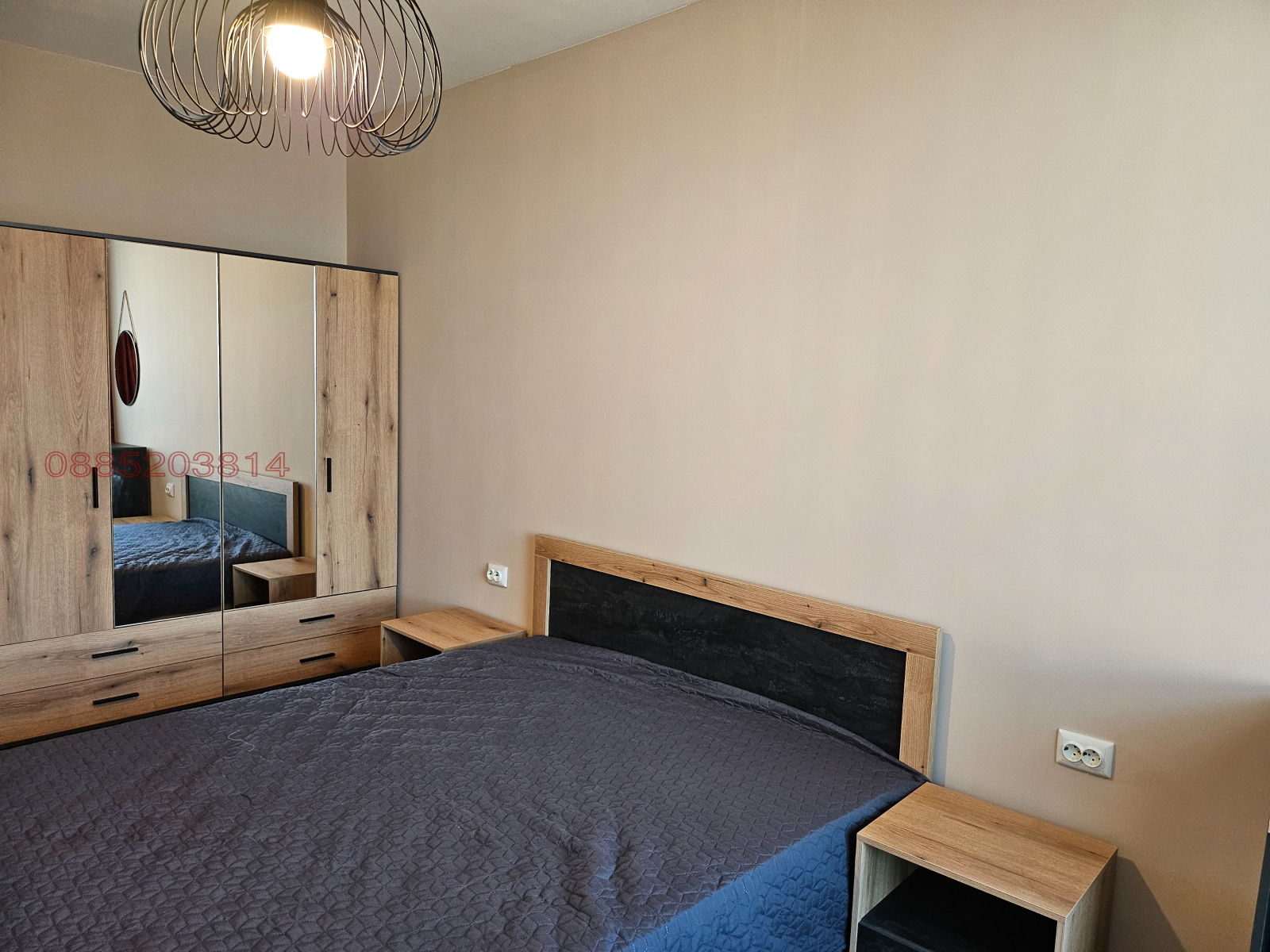 Дава под наем 2-СТАЕН, гр. София, Хаджи Димитър, снимка 8 - Апартаменти - 53643130