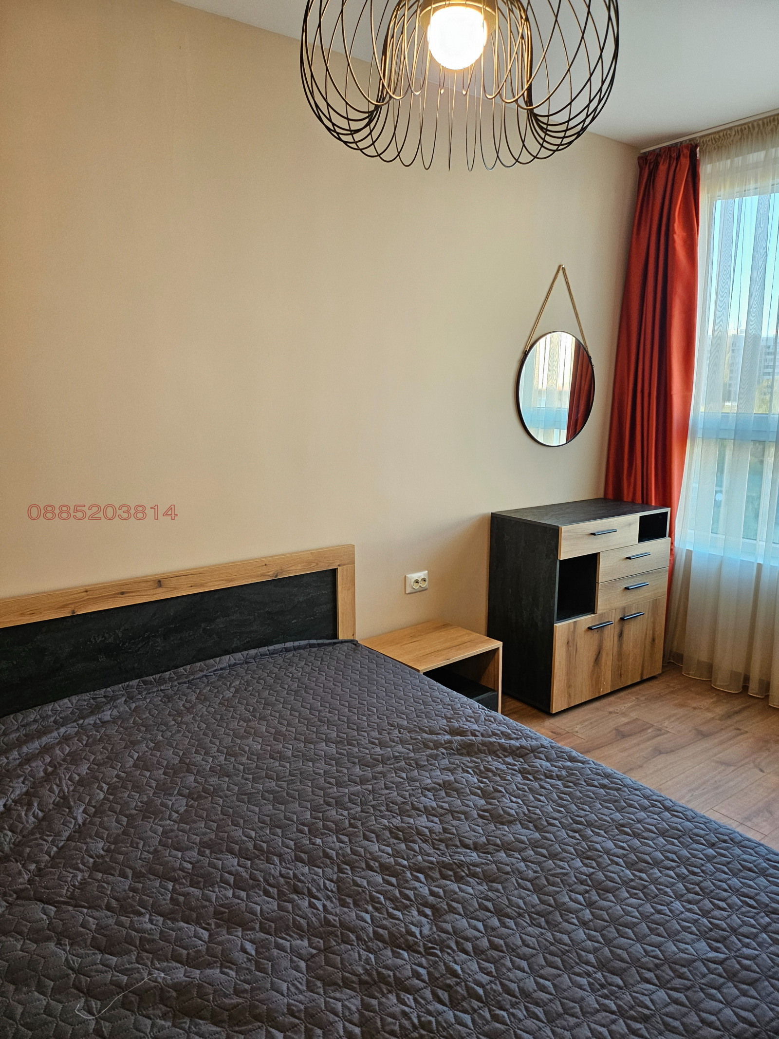 Дава под наем 2-СТАЕН, гр. София, Хаджи Димитър, снимка 9 - Апартаменти - 53643130