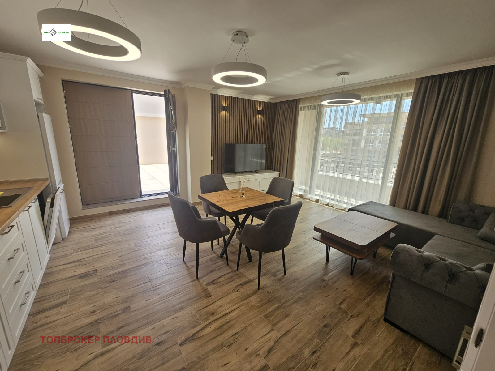 Дава под наем 3-СТАЕН, гр. Пловдив, Христо Смирненски, снимка 2 - Апартаменти - 53687160