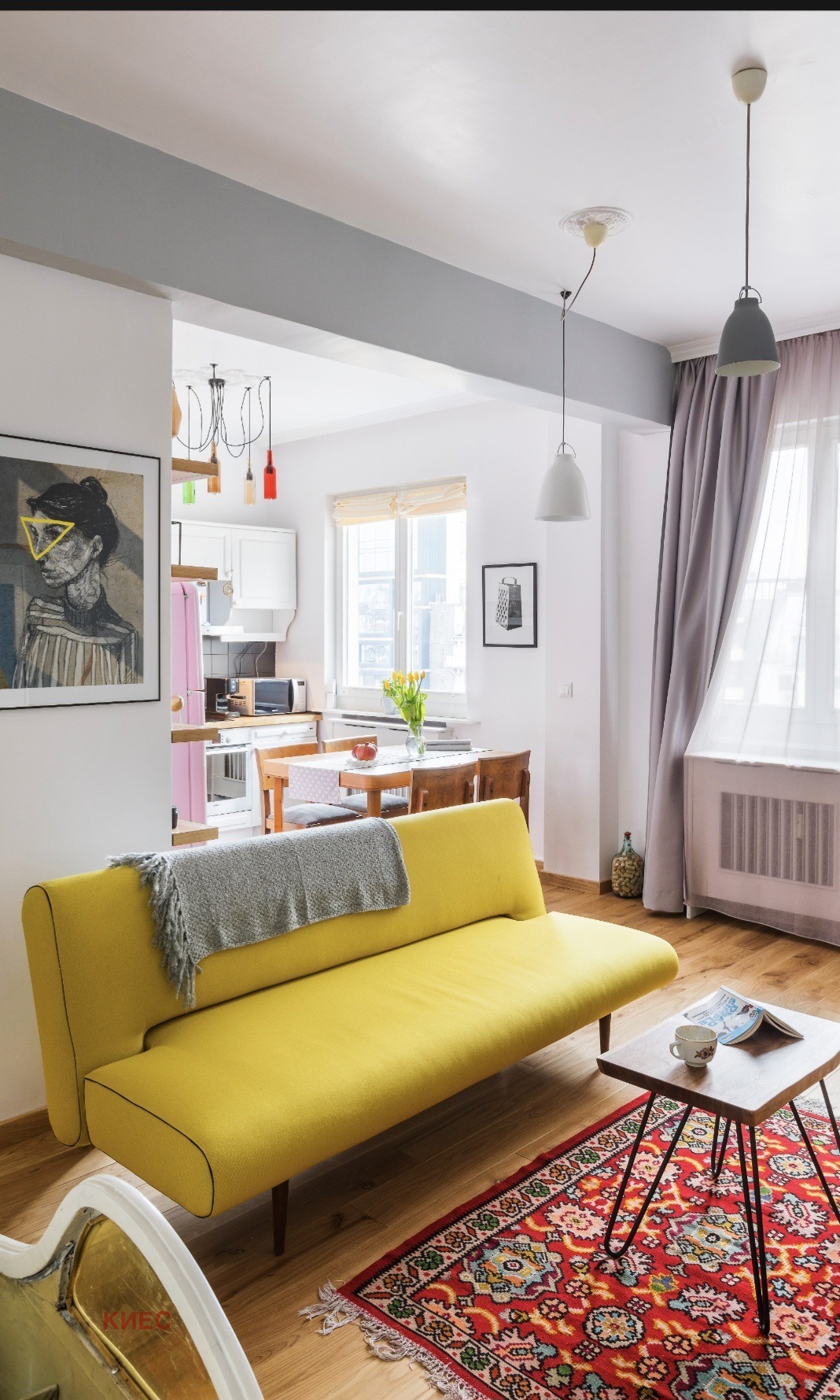 Дава под наем 3-СТАЕН, гр. София, Център, снимка 4 - Апартаменти - 54136511