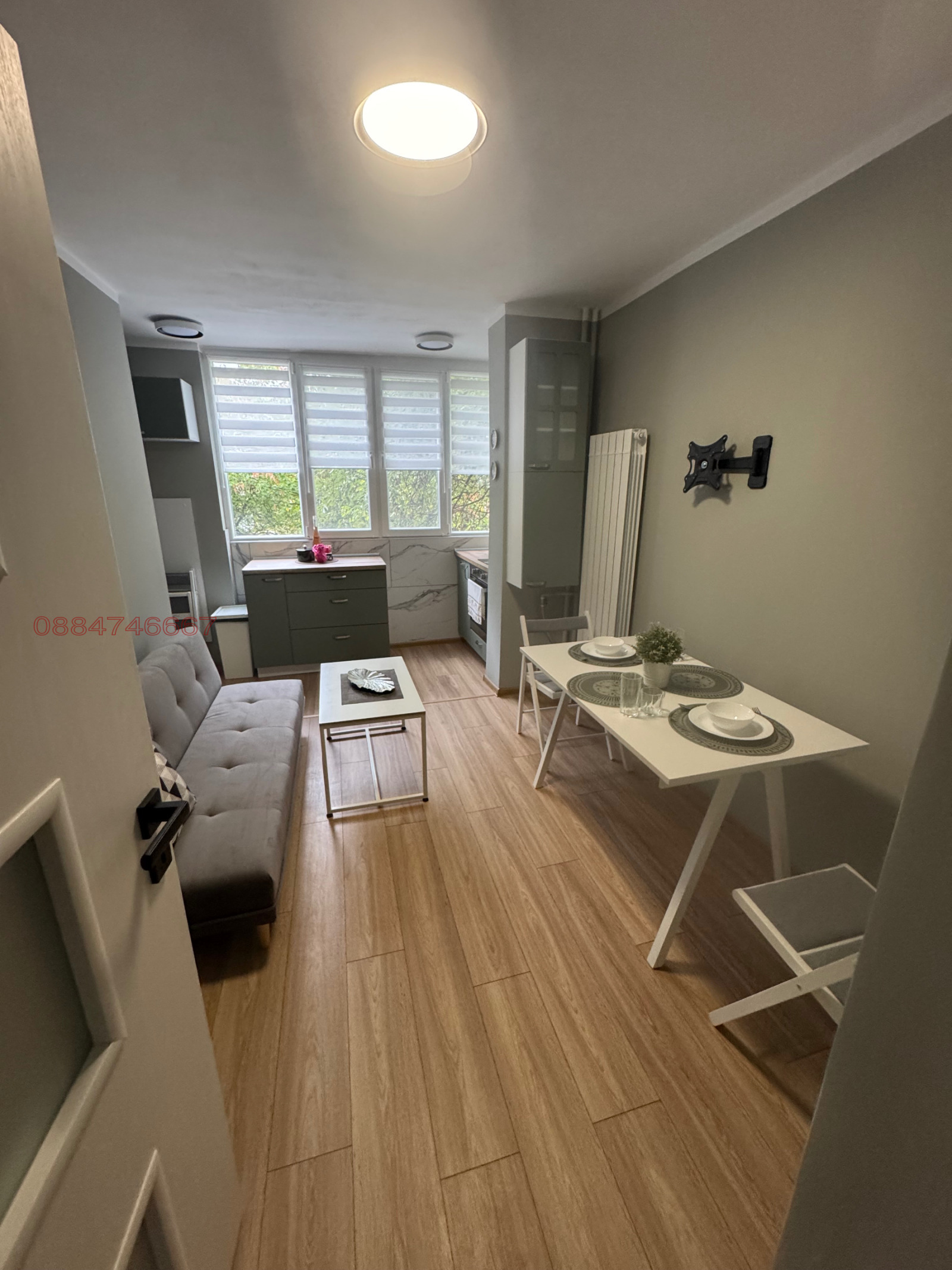 Дава под наем 3-СТАЕН, гр. София, Хиподрума, снимка 3 - Апартаменти - 54370624