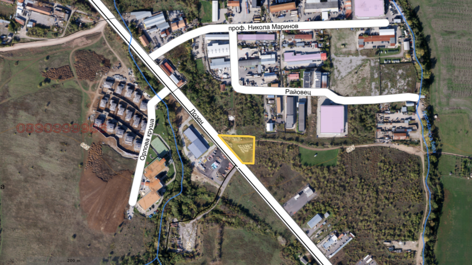 Дава под наем МЯСТО, гр. София, с. Лозен, снимка 3 - Парцели - 54013907