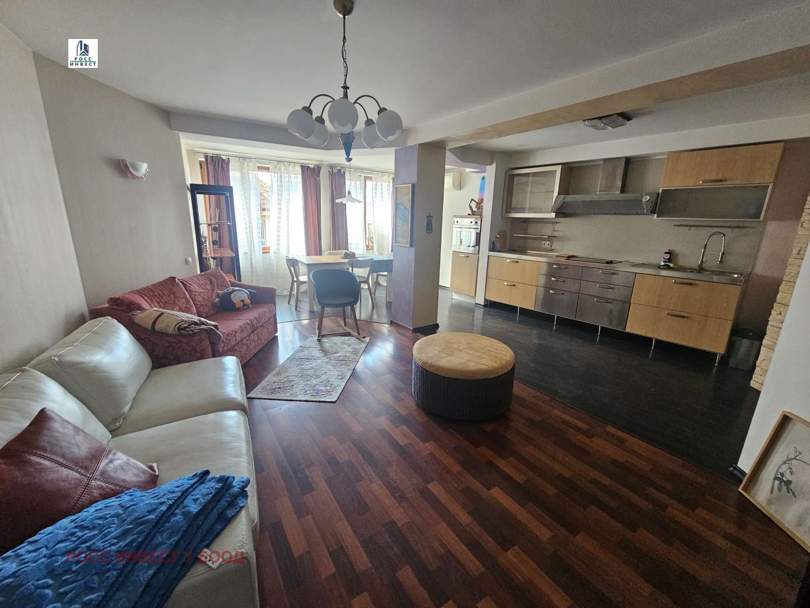 Дава под Наем 3-СТАЕН в град Варна, Гръцка махала - 100 кв.м / 650 € » 1 271.29 лв., РОСС ИНВЕСТ 7 ЕООД
