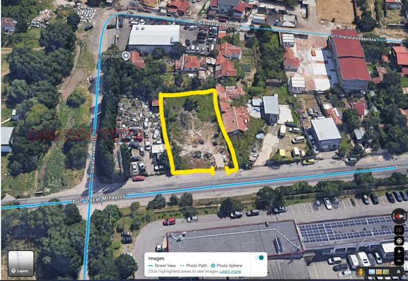 Дава под наем МЯСТО, гр. София, Орландовци, снимка 2 - Парцели - 52741790