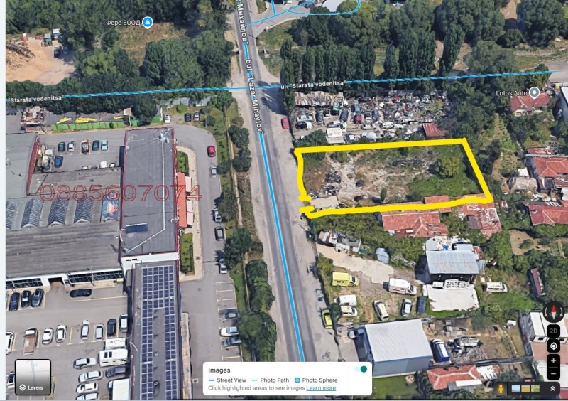 Дава под наем МЯСТО, гр. София, Орландовци