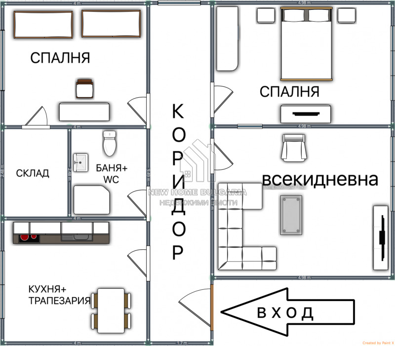 Te huur  2 slaapkamers Sofia , Pantsjarevo , 88 m² | 28035718 - afbeelding [16]