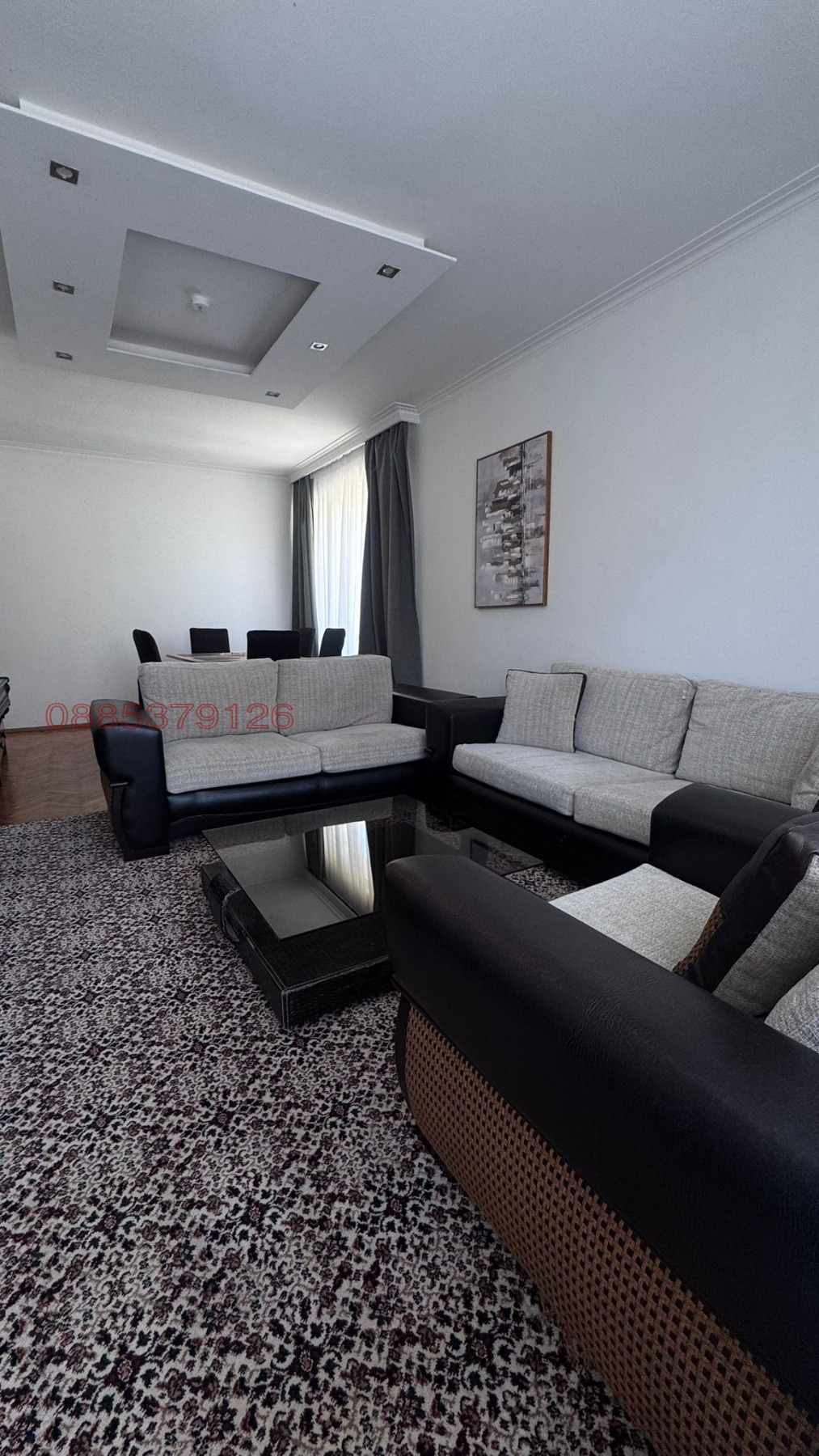 Дава под наем МНОГОСТАЕН, гр. София, Център, снимка 2 - Апартаменти - 54915246