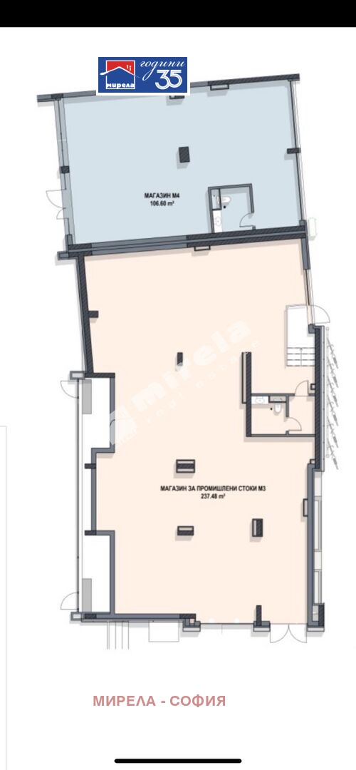 Дава под наем МАГАЗИН, гр. София, Кръстова вада, снимка 5 - Магазини - 46740002