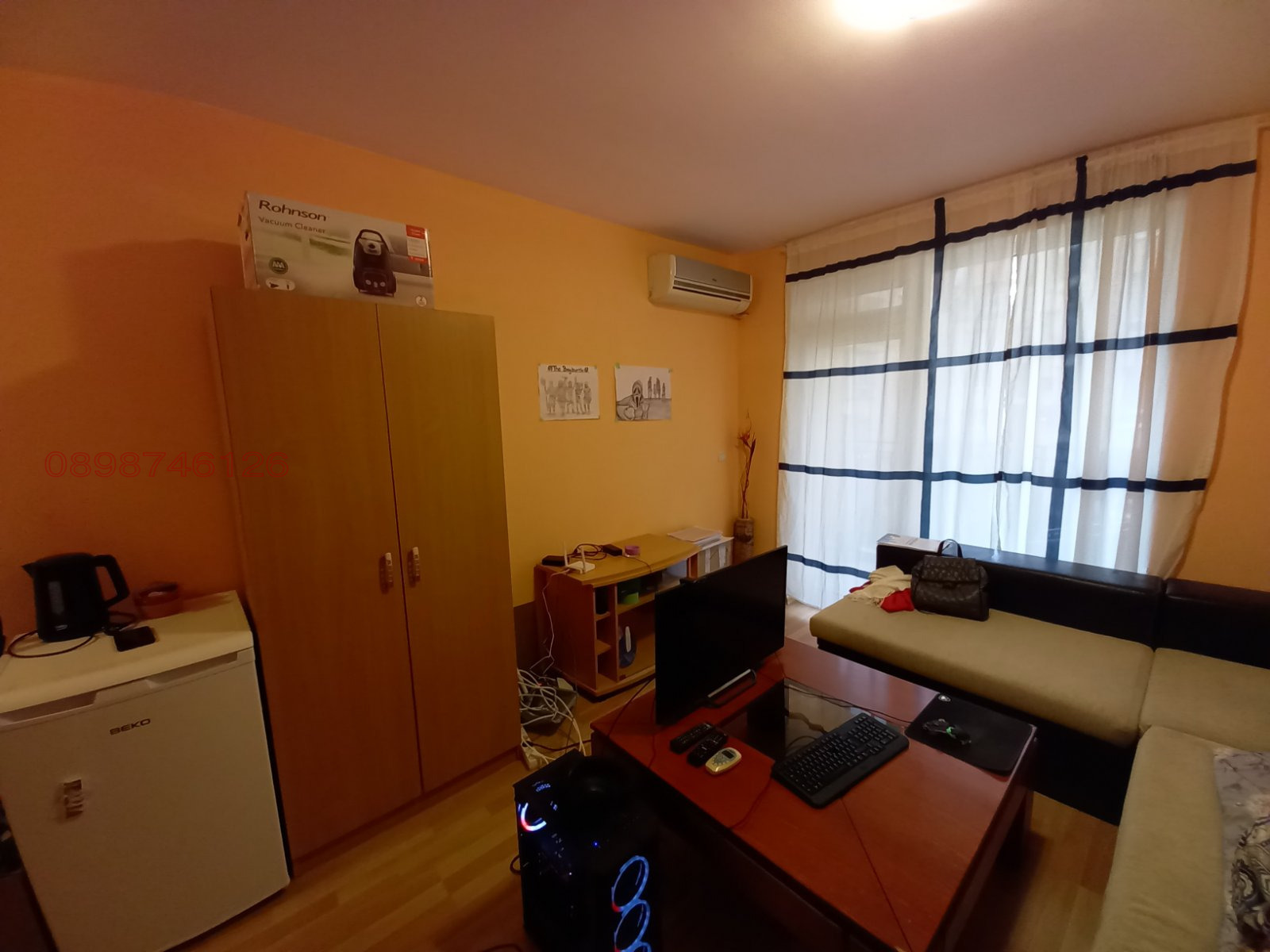 Дава под наем 1-СТАЕН, с. Нови хан, област София област