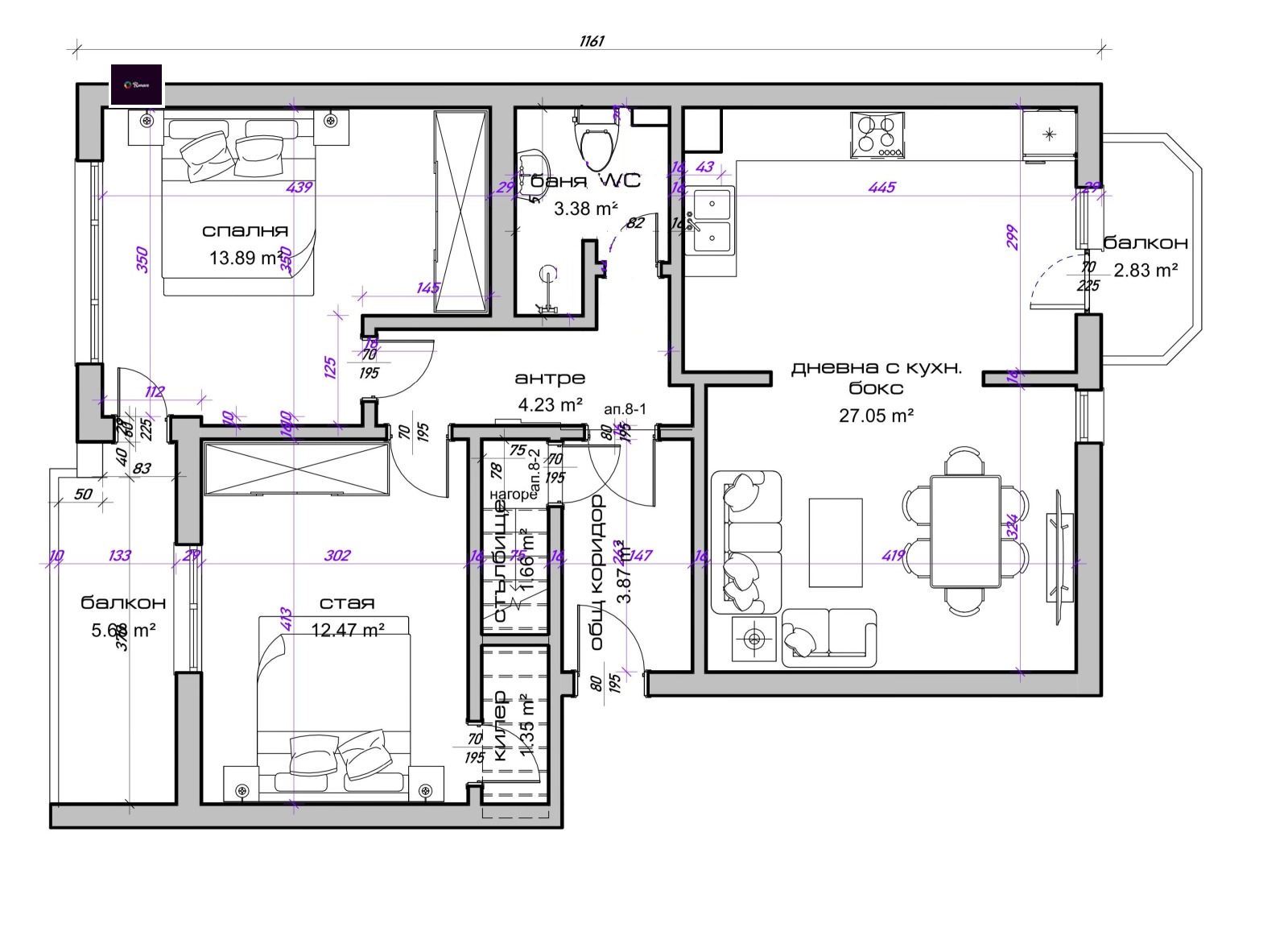 Дава под Наем 3-СТАЕН | Imot.bg — изображение 9