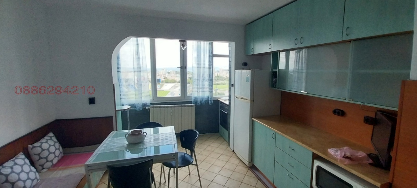Дава под наем 3-СТАЕН, гр. София, Сухата река, снимка 2 - Апартаменти - 55619725