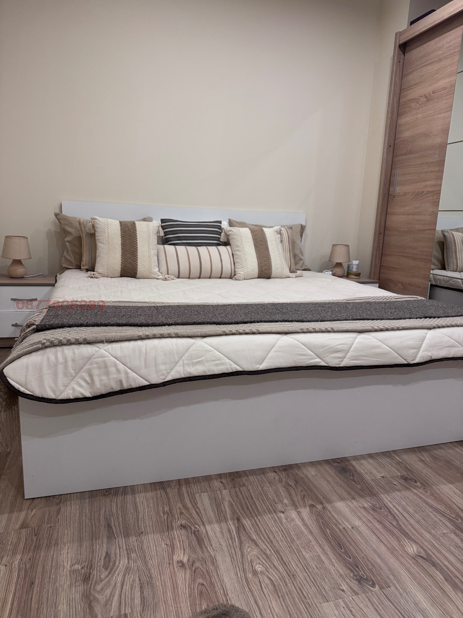 Дава под наем 1-СТАЕН, гр. Враца, Дъбника, снимка 5 - Апартаменти - 54141257