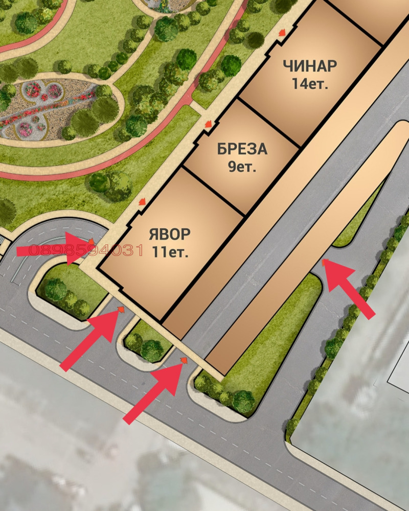 Дава под наем ГАРАЖ, ПАРКОМЯСТО, гр. Варна, Победа