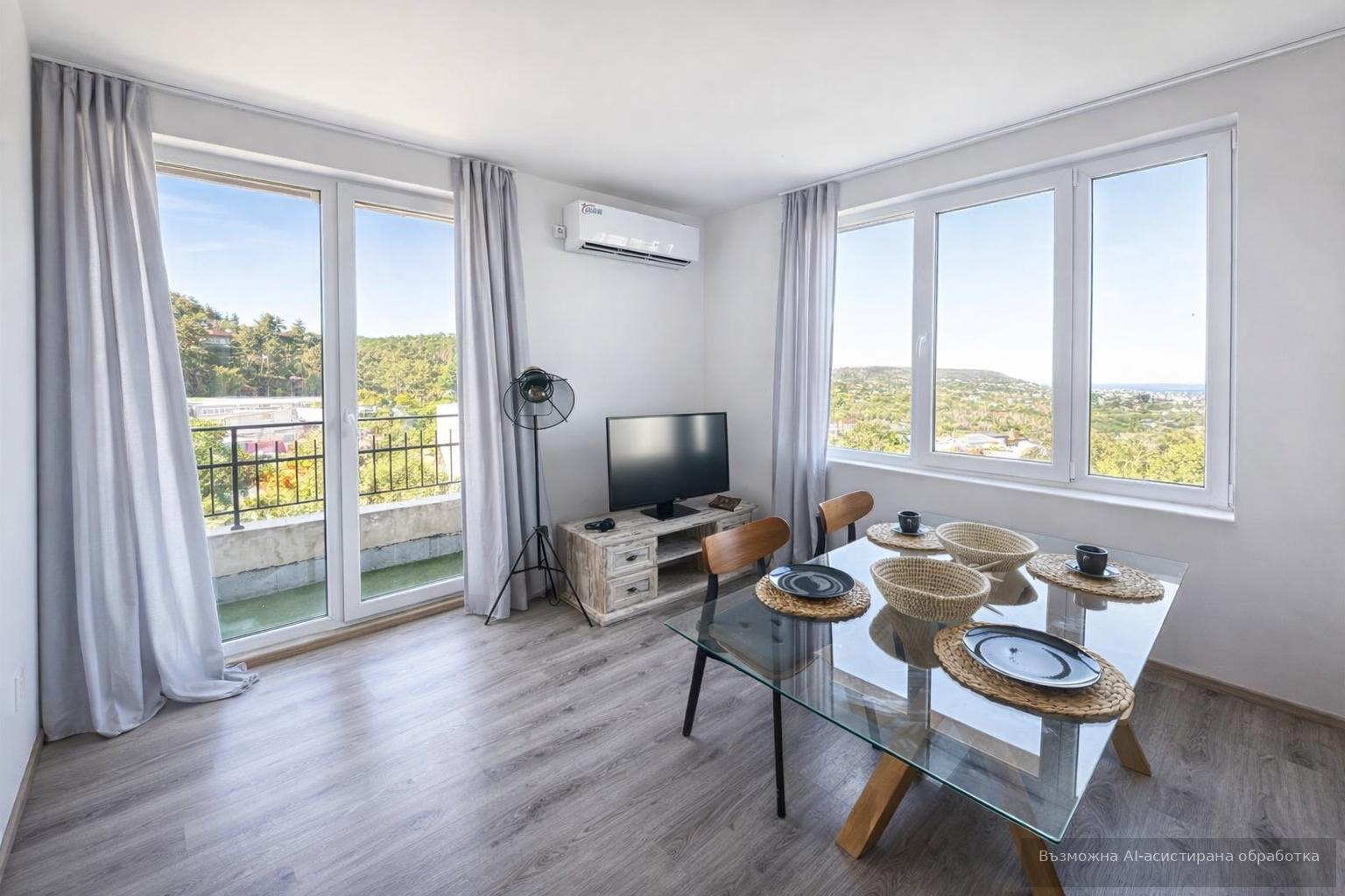 Дава под наем 3-СТАЕН, гр. Варна, Цветен квартал, снимка 5 - Апартаменти - 54364364