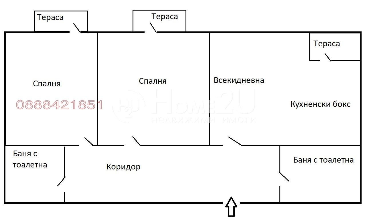 Дава под наем 3-СТАЕН, гр. София, Стрелбище, снимка 12 - Апартаменти - 55477792