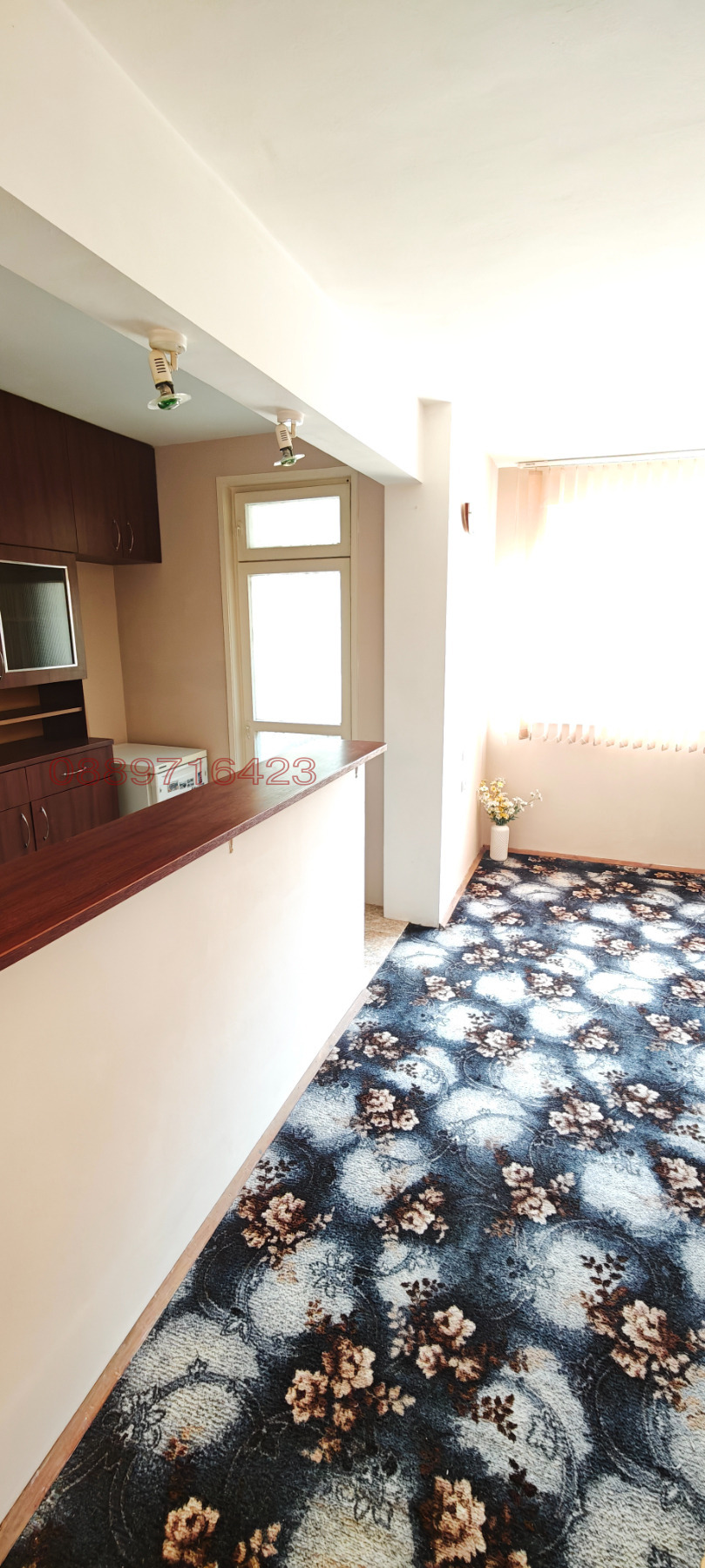 Дава под наем 1-СТАЕН, гр. Стара Загора, Център, снимка 3 - Апартаменти - 53224212