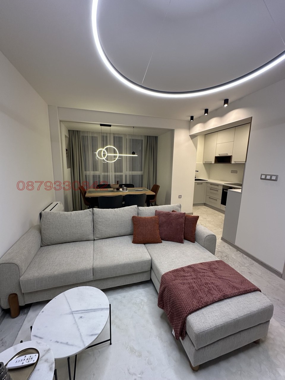 Дава под наем 3-СТАЕН, гр. Бургас, Лазур, снимка 3 - Апартаменти - 53829631