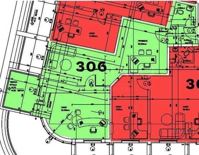 Para alugar  Escritório Plovdiv , Centar , 78 m² | 43781346 - imagem [5]