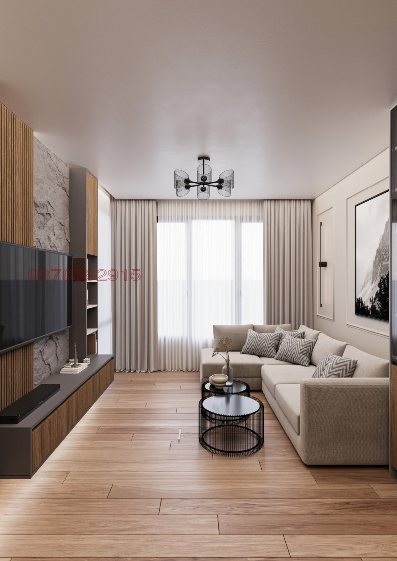 В оренду  1 спальня София , Банишора , 58 кв.м | 86987209 - зображення [2]