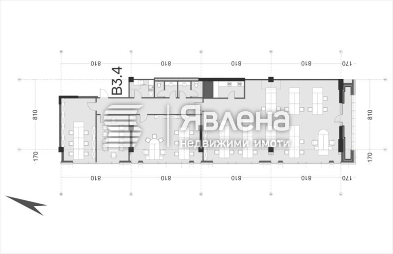 Дава под наем ОФИС, гр. Пловдив, Христо Смирненски, снимка 6 - Офиси - 52941732