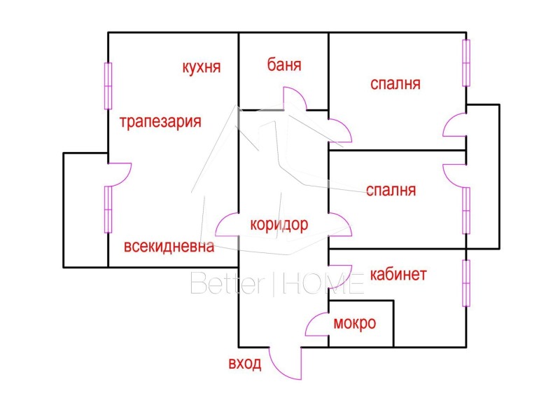 Дава под наем 3-СТАЕН, гр. София, Гео Милев, снимка 16 - Aпартаменти - 49110023