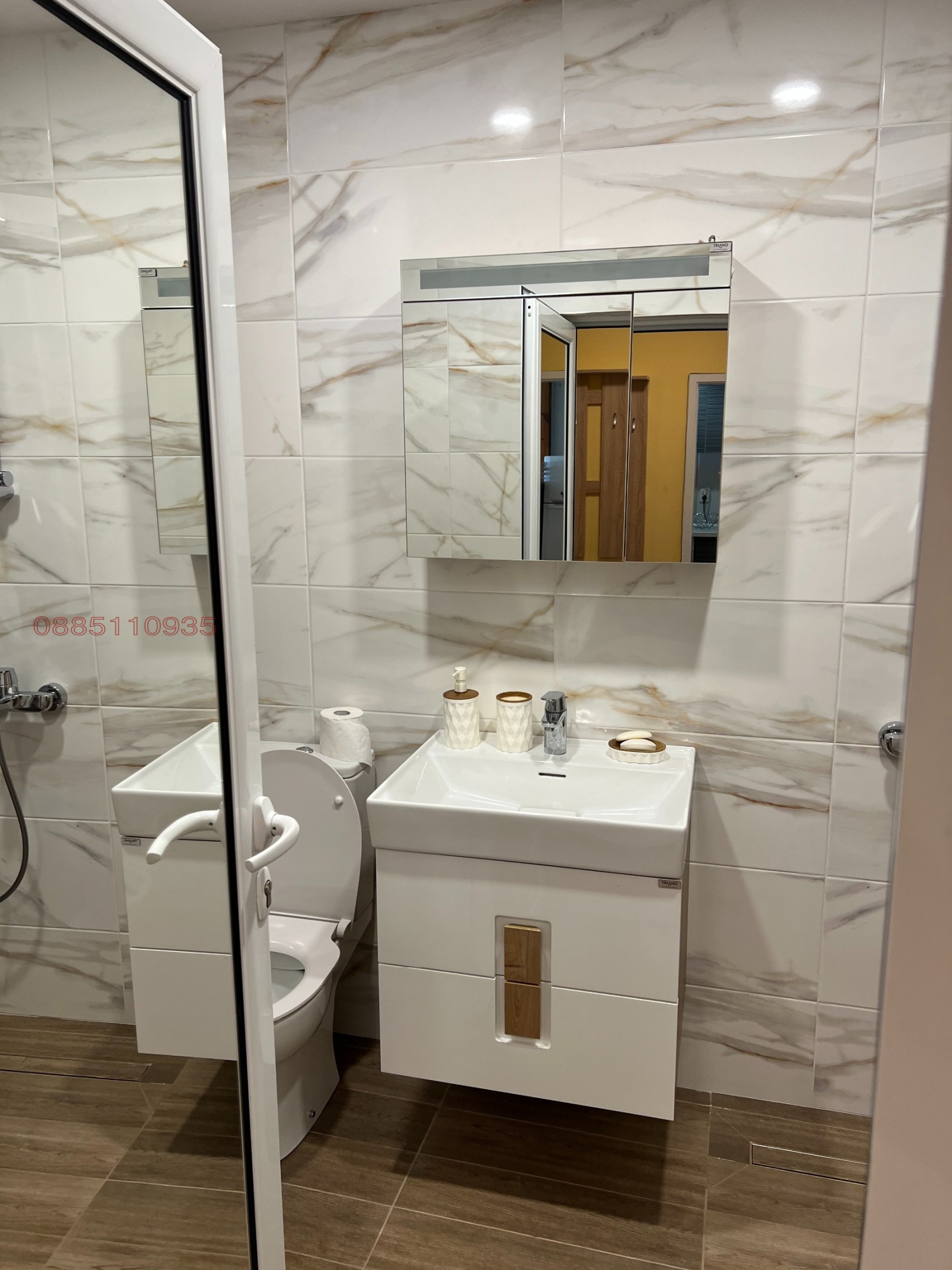 Дава под наем 2-СТАЕН, гр. София, Изгрев, снимка 3 - Апартаменти - 54136780