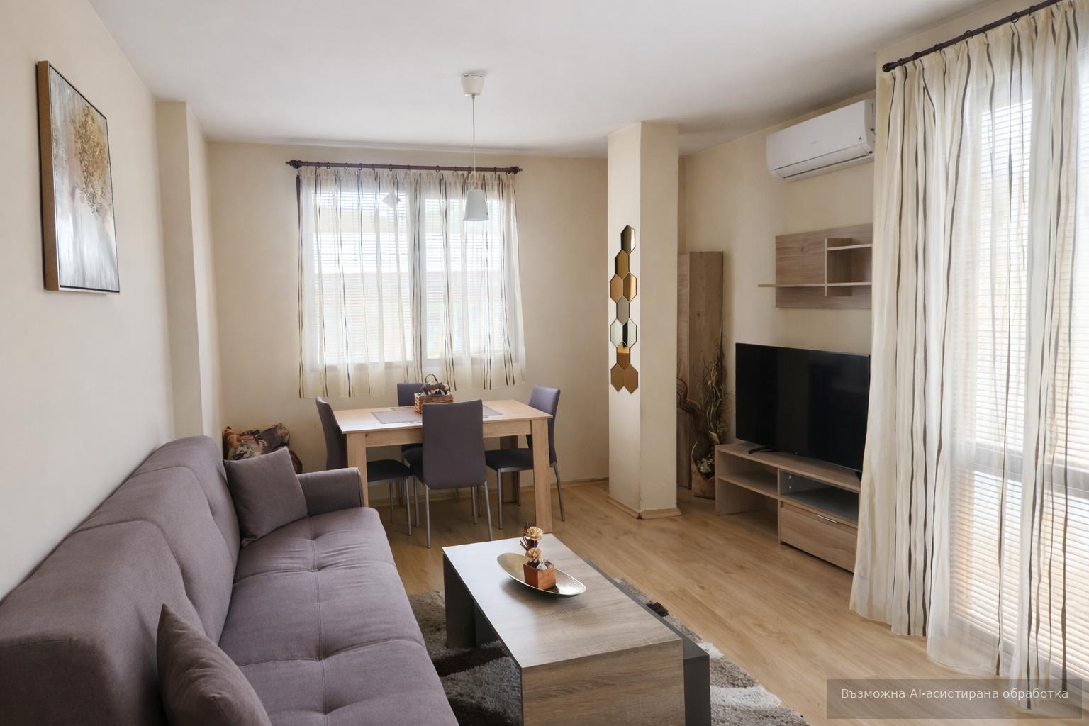 Дава под наем 3-СТАЕН, гр. София, Зона Б-18, снимка 7 - Апартаменти - 53968704