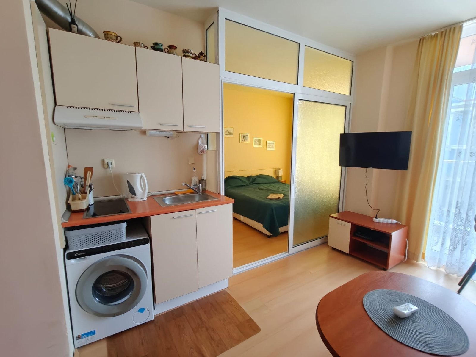 Дава под наем 1-СТАЕН, к.к. Слънчев бряг, област Бургас, снимка 2 - Апартаменти - 53613232