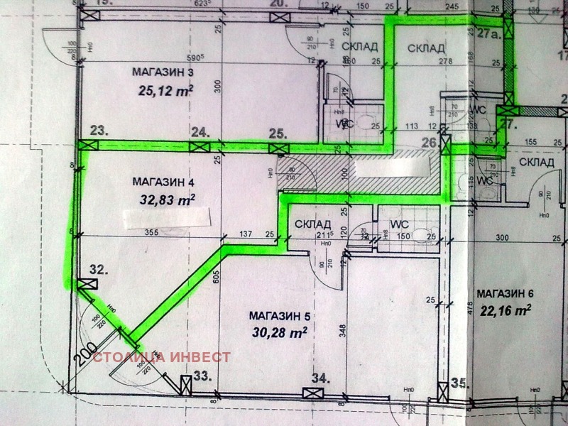Дава под наем МАГАЗИН, гр. Русе, Център, снимка 2 - Магазини - 52548688