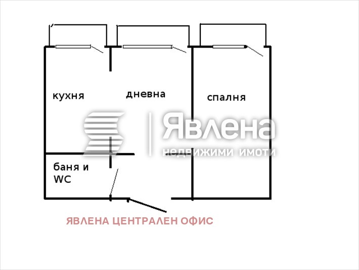 Дава под наем 2-СТАЕН, гр. София, Иван Вазов, снимка 10 - Апартаменти - 53183336